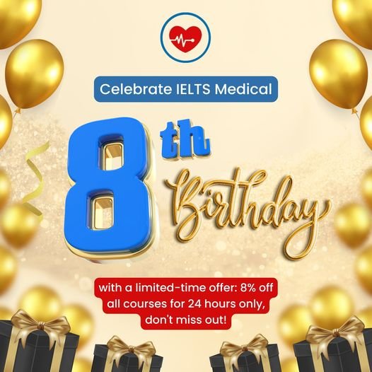 Celebrating 8 Years of Excellence the IELTS Medical Journey